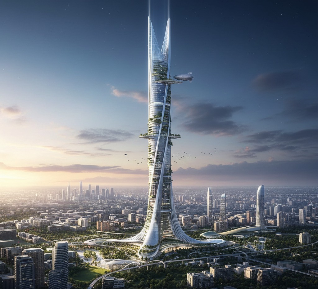 Reaching for the Sky: Inside Rise Tower — Riyadh’s Proposed 2 km Super‑Skyscraper