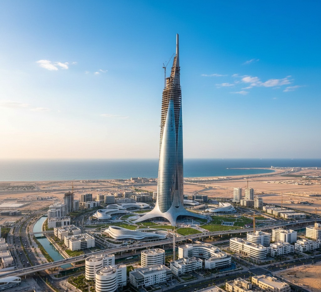 Jeddah Tower & Jeddah Economic City: Saudi Arabia’s Vertical and Urban Landmark