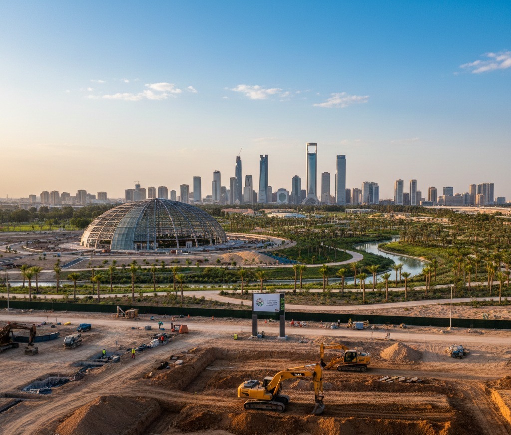 King Abdulaziz Park Construction Begins: A New Green Landmark for Riyadh