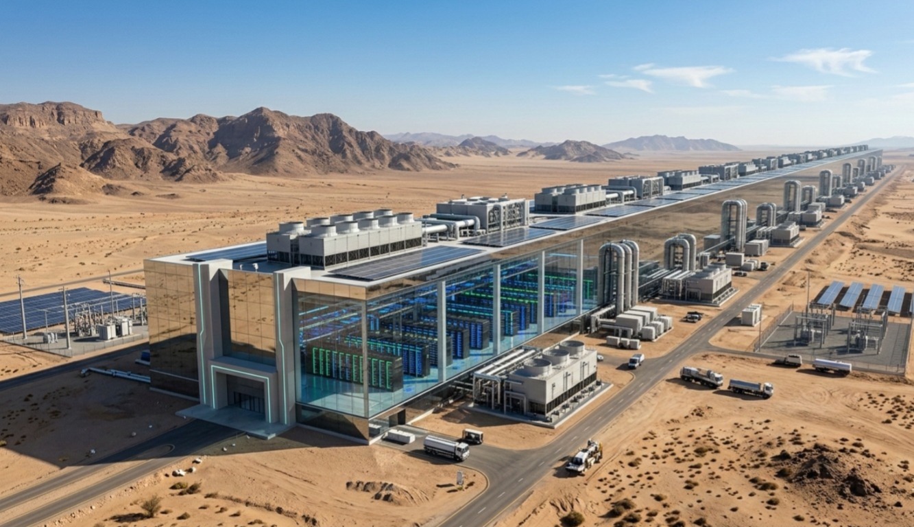 NEOM’s “The Line” Reimagined: From Futuristic City to AI Infrastructure Hub