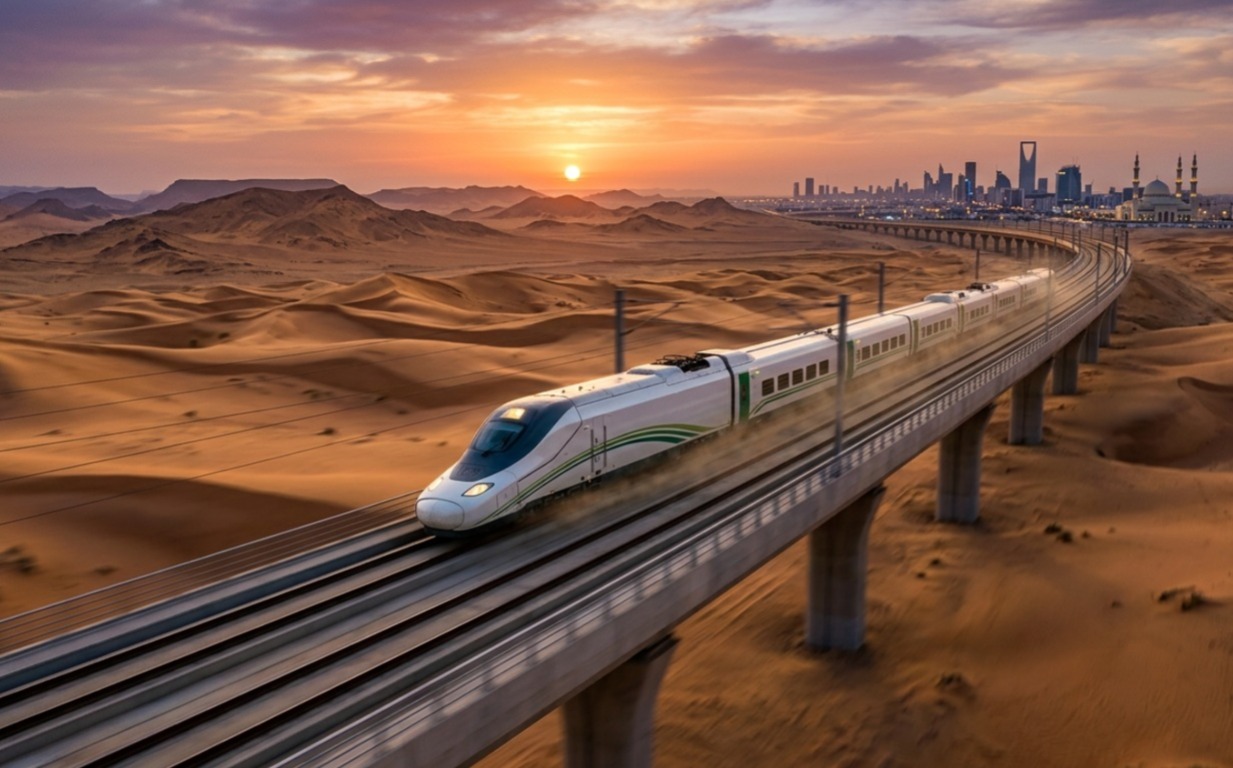Saudi Arabia’s High-Speed Rail Vision: Connecting the Desert at Unprecedented Speeds