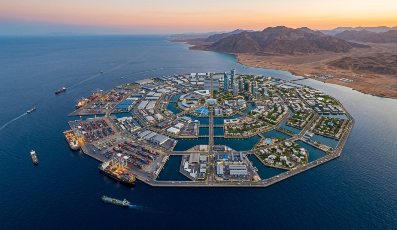 Oxagon: The World’s First Floating Industrial City in NEOM